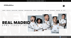 Desktop Screenshot of futbolymas.es