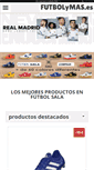Mobile Screenshot of futbolymas.es
